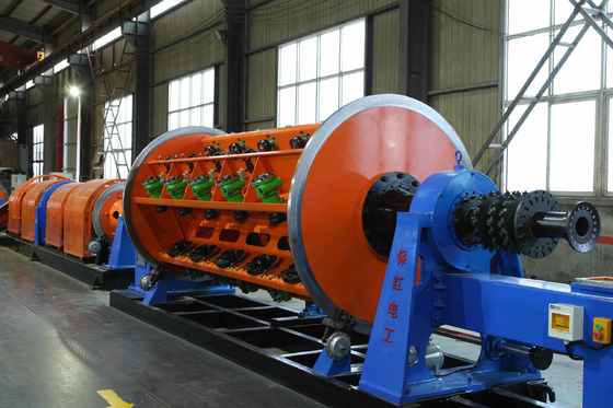 500/1+6+12 ওয়্যার এবং তারের উত্পাদনের জন্য কঠোর স্ট্র্যান্ডিং মেশিন